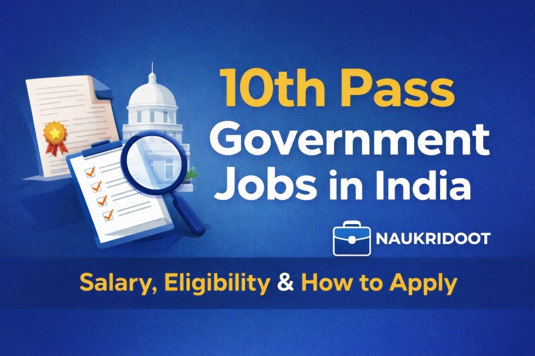 10th pass government jobs in India with salary eligibility and application process